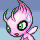 Cara angustiada de Celebi Shiny