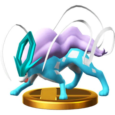 File:Suicune trophy SSBWU.png