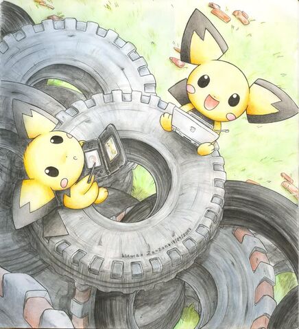 File:Pichu Brothers Fan Art.jpg