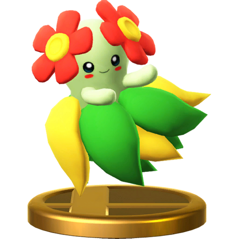 File:Bellossom trophy SSBWU.png