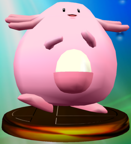 File:Chansey trophy SSBM.png
