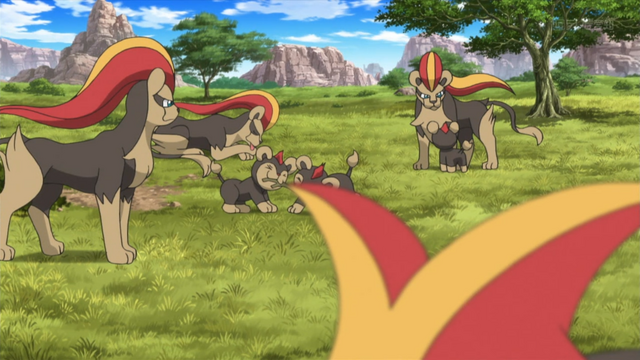 File:Female Pyroar XY097.png