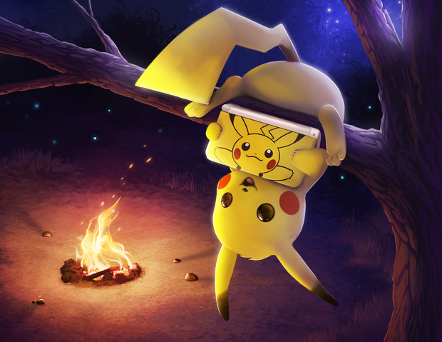 File:Pikachu 3ds commission by tsaoshin-d6bdd8n.png
