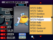 Pelipper pokédex