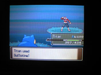 Titan used Guillotine 3