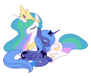 Celestia also luna