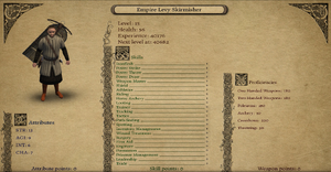 Empire Levy Skirmisher (profile)