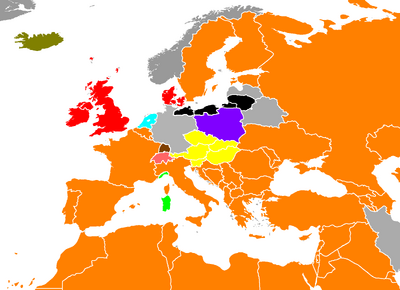 PORa Europe World Map 1747