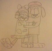Tricolor and Tony the Artist