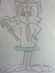 Sabrina's Battle Pose
