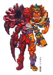 Tripleface' concept art