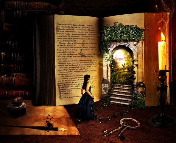 File:The lure of a book by fictionchick.jpg