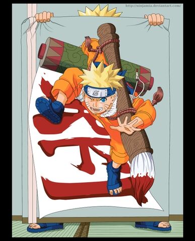 File:Video games ninjas paint naruto shippuden artwork anime kanji anime boys naruto uzumaki paint brush www.animemay.com 60.jpg