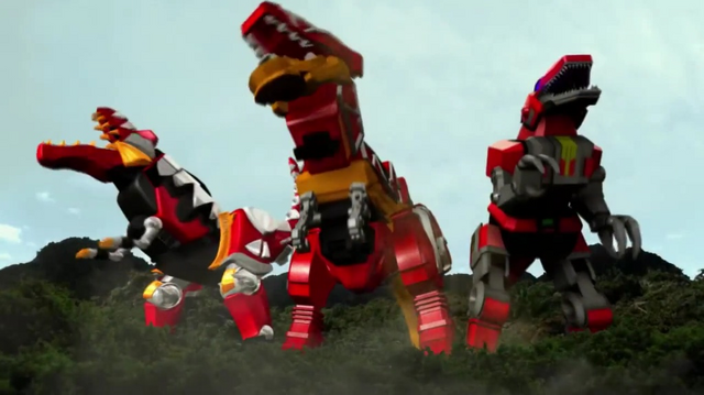 File:The three Tyrannosaurus Mechas.png