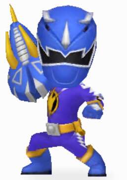 image  blue dino ranger in power rangers dash