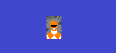 Orange Ranger cartoon