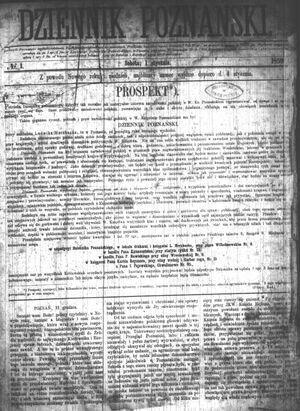 Dziennik poznanski 1859