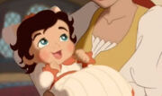 Melody as a baby