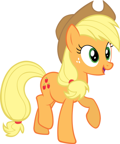 File:FANMADE Applejack vector by Qsteel.png