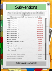 Subventions