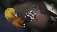 Kiyoshi unlocks door Hana