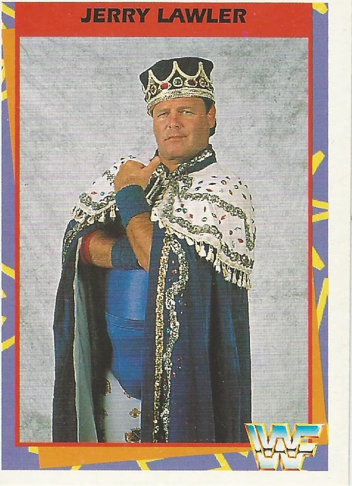 1995 WWF Wrestling Trading Cards (Merlin) Jerry Lawler (No.32) Pro