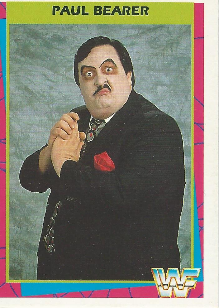 Beautiful 80 Professional Wrestling Card