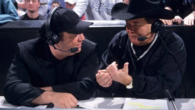 Resultado de imagem para jim ross and paul heyman