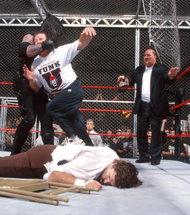 Wwe Cage Match Undertaker Vs Mankind