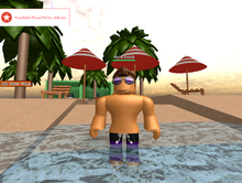 Mark brock in water