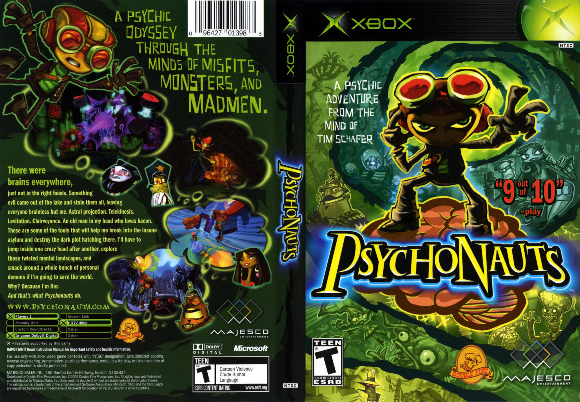 psychonauts action figures