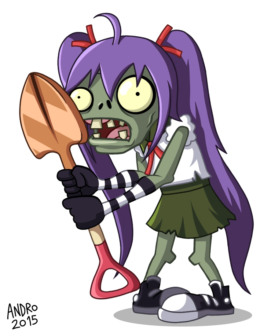 Shovel Zombie Plants vs. Zombies Character Creator Wiki FANDOM