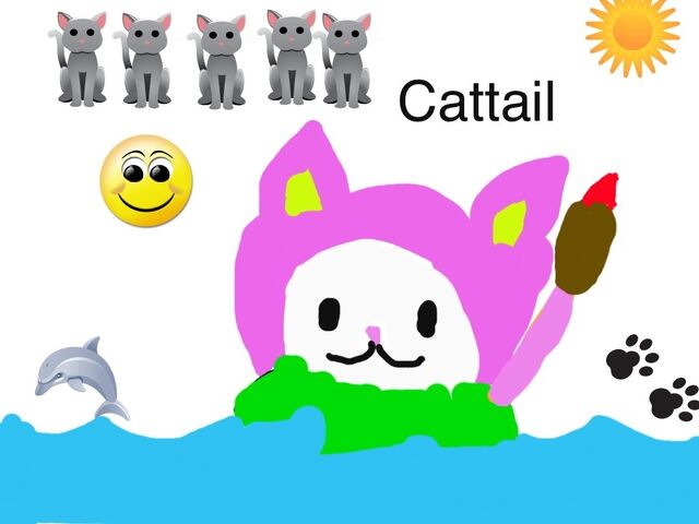 File:Another Cattail drawing.jpg