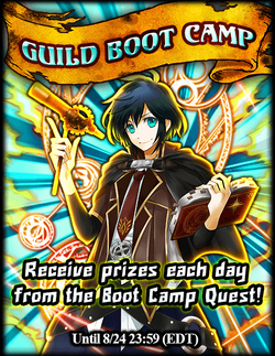 Guild Bootcamp! August 2015 Announcement