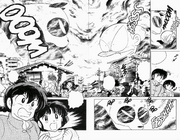Genma aura vs Happosai aura