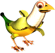 Banana Bird Artwork (Donkey Kong Country 3)
