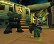 Ratchet e Guardia del Corpo di Qwark