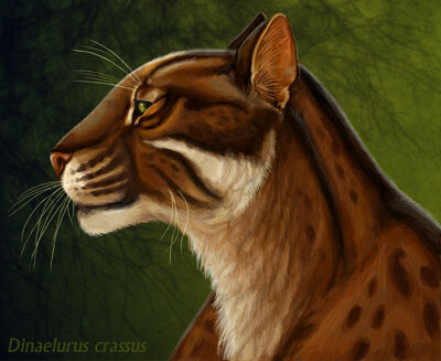 Dinaelurus crassus by viergacht-d3akv3i