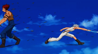 Haru strikes Shuda