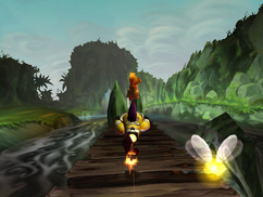Rayman, riding shell