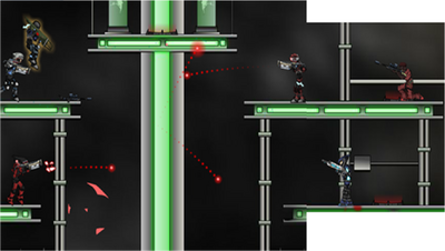 Battle in the plant