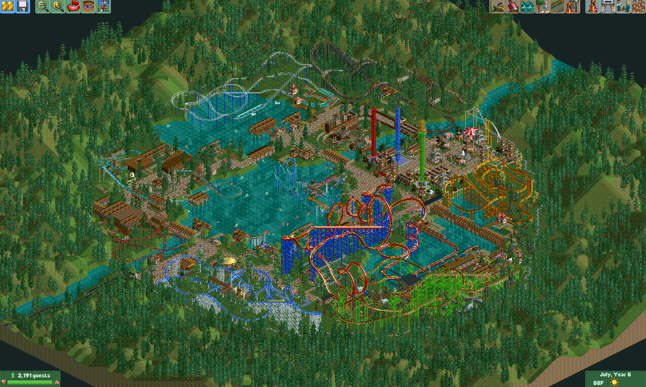 rollercoaster tycoon classic app all scenarios finished rollercoaster tycoon classic app all scenarios finished