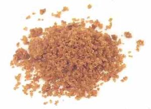 Gingersnap crumbs