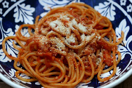 Amatriciana con bucatini