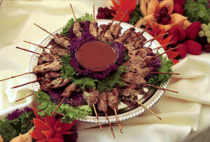 Beef satay