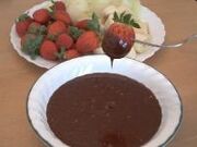 Toblerone Dark Chocolate Honey-almond Fondue