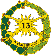 13th cavalry regiment dui n12192