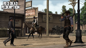 Marston Tipping his Hat