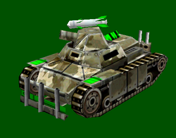 GLRF Mortar Scorpion Tank