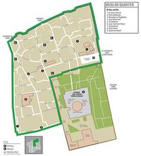 Jerusalem Muslim Quarter map